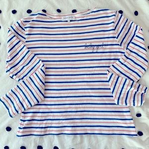 Madison Labiche Paris boatneck knit top